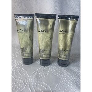 WEN Anti-frizz Styling Cream By Chaz Dean Sweet Almond 4 oz(pk of 3)-sealed